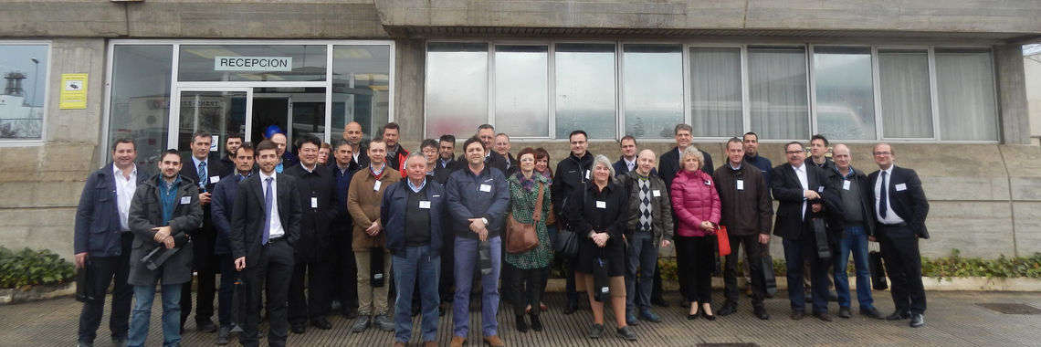 Reunión en Vitoria-Gasteiz del grupo de aceros de fundición de CAEF